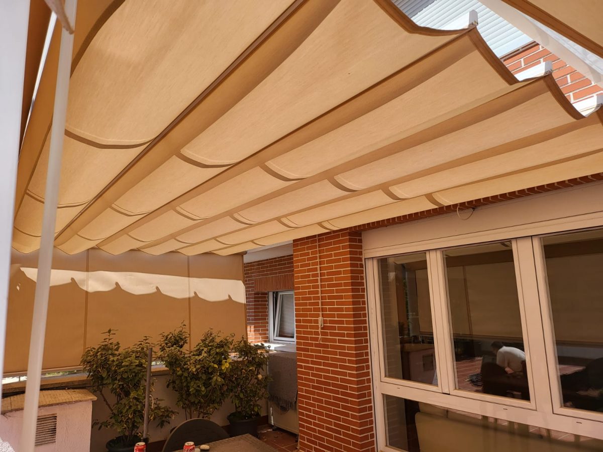 Pérgola en patio